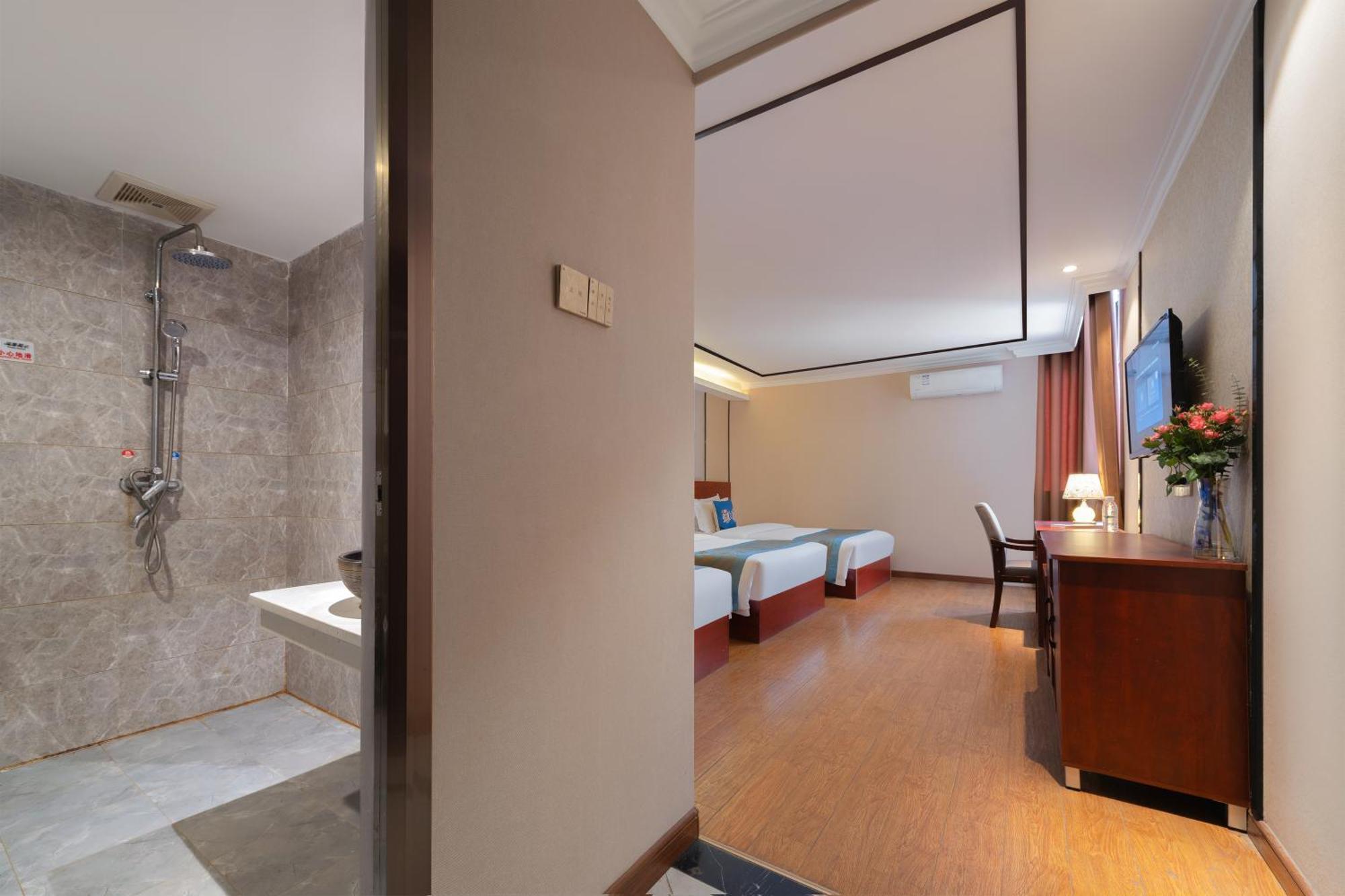 Zhangjiajie Dong Yu Lou Hotel Bagian luar foto