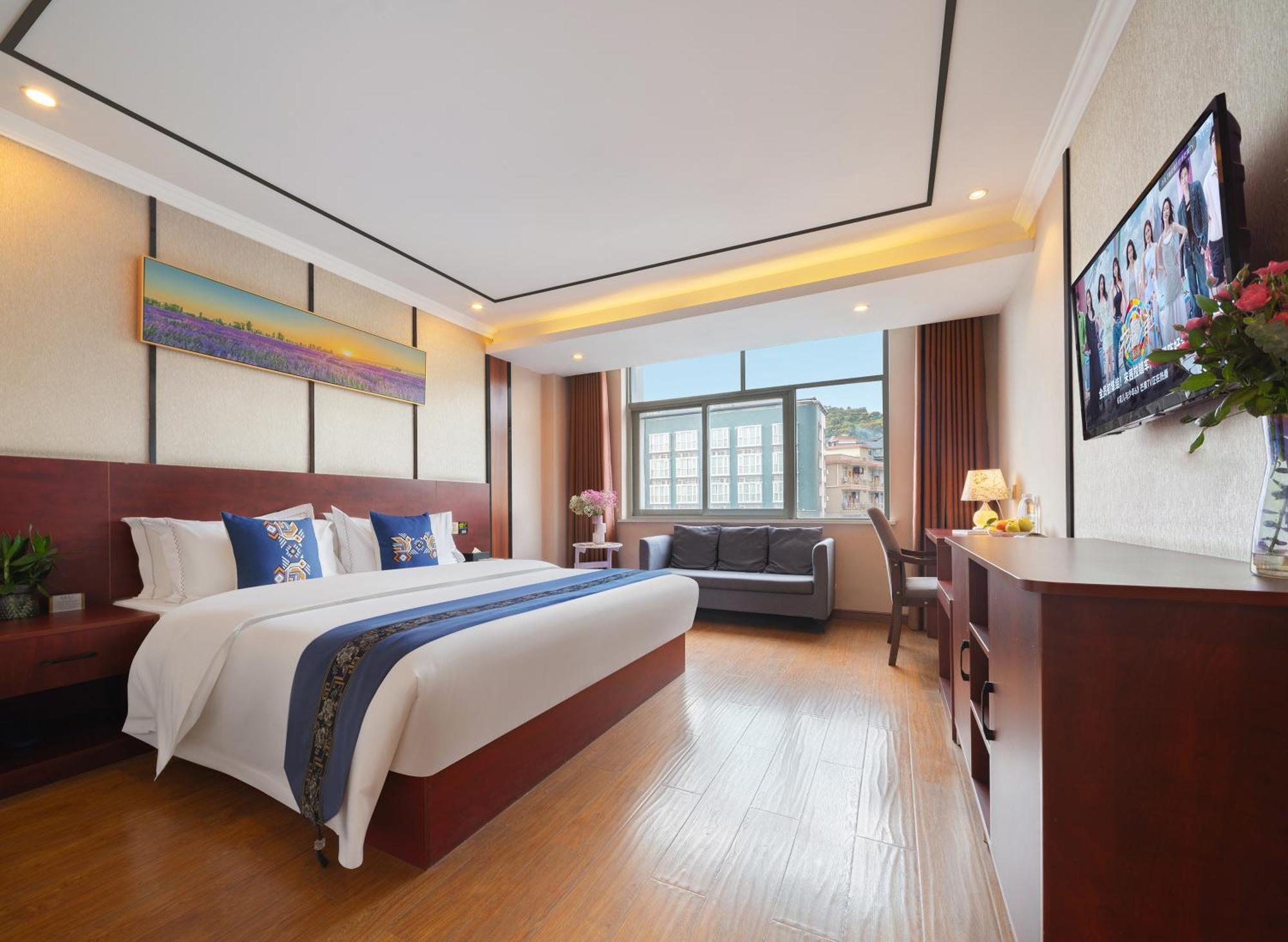 Zhangjiajie Dong Yu Lou Hotel Bagian luar foto