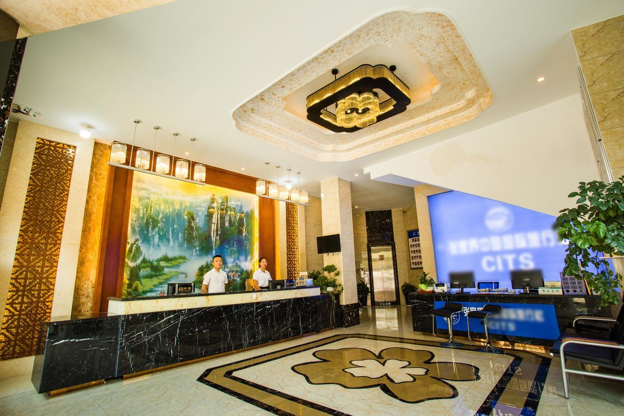 Zhangjiajie Dong Yu Lou Hotel Bagian luar foto