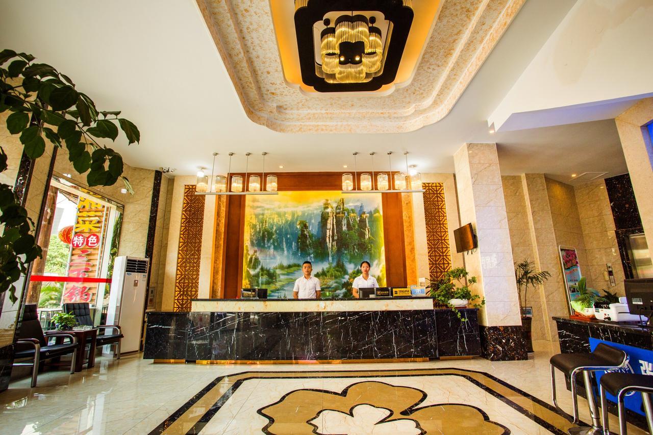 Zhangjiajie Dong Yu Lou Hotel Bagian luar foto